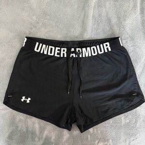 ✨ Under Armour "Play Up" 3.0 Mesh Athletic Shorts - Black - Small